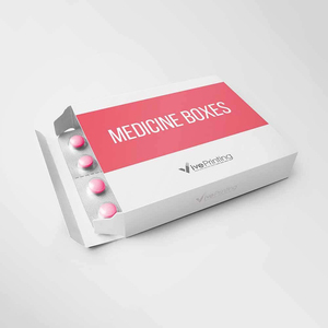 Custom Medicine Packaging Small Boxes Cartons Medical Industry