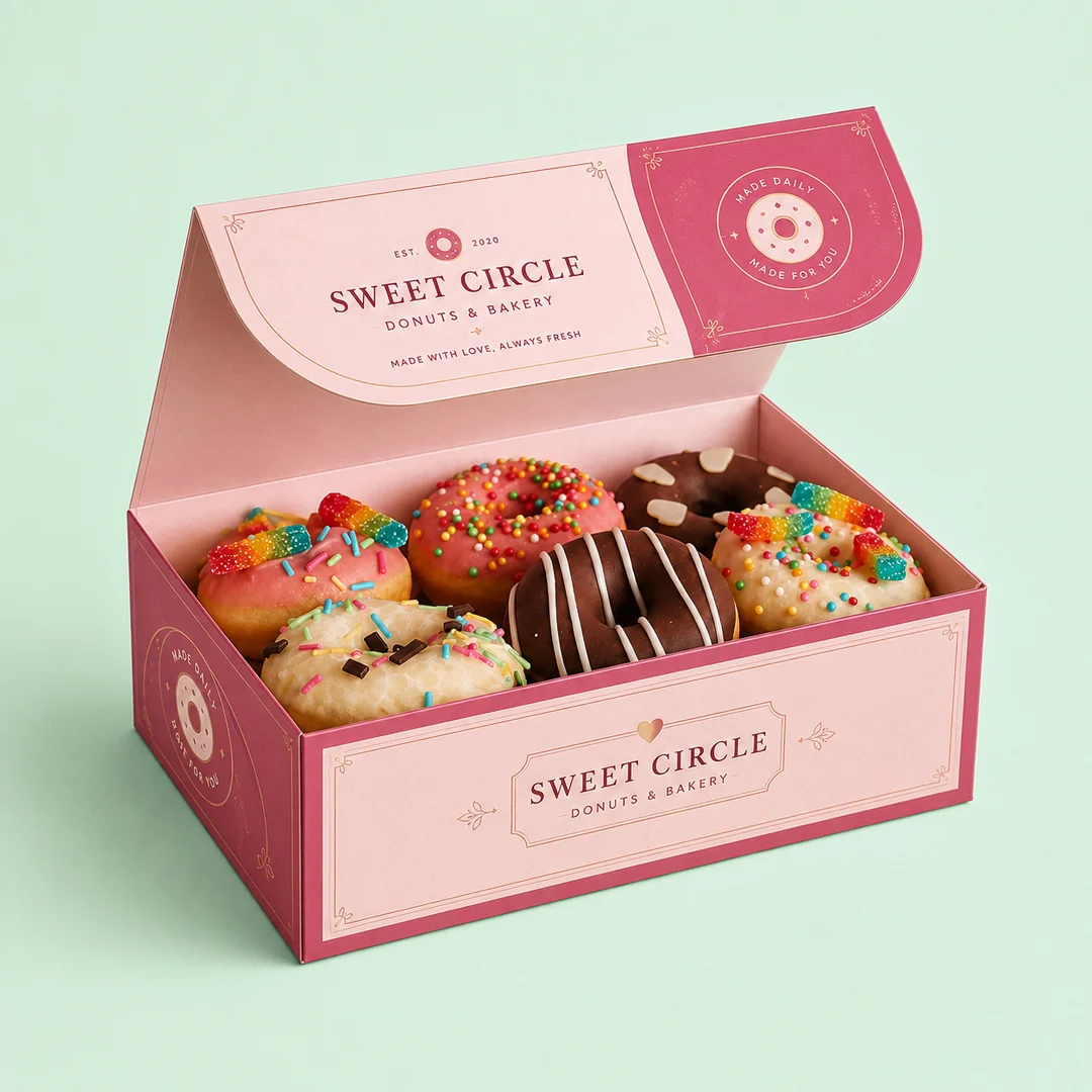 Custom Donut Boxes Bulk
