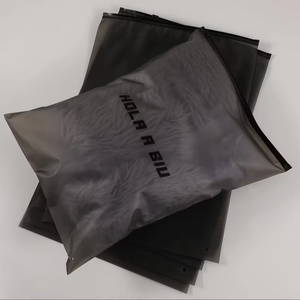 Custom Matte Frosted Plastic Packaging Zipper Bags