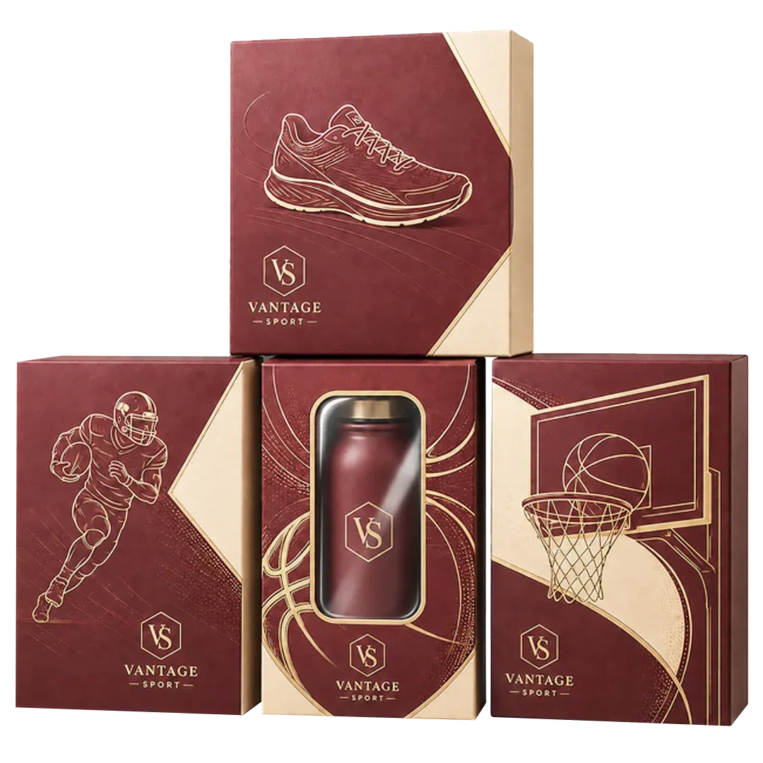 Custom Athletic Equipment Rigid Boxes