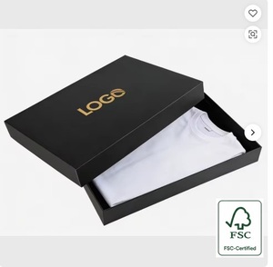 Wholesale Custom Luxury Black Rigid Gift Box with Lid
