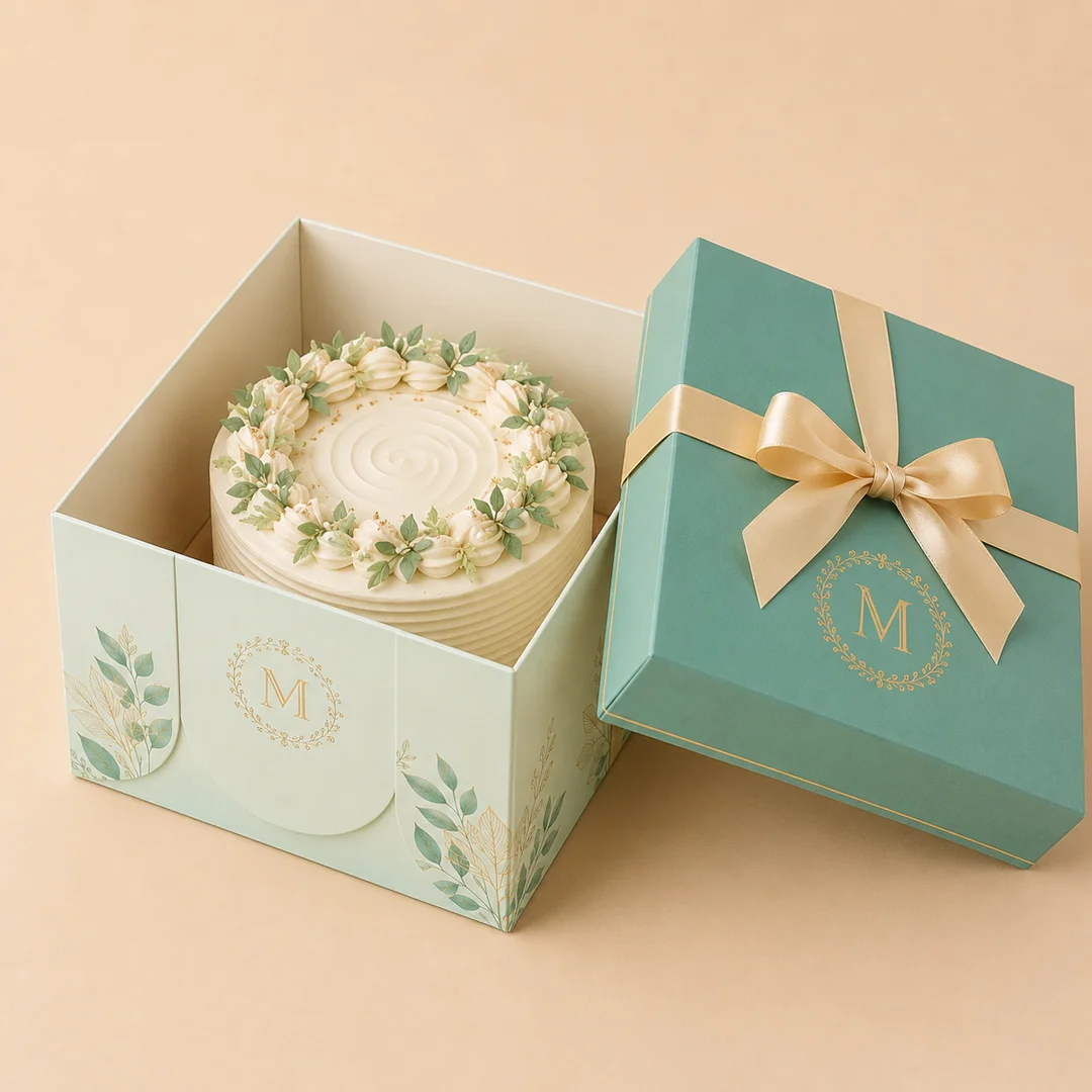 Custom Cake Boxes With Logo