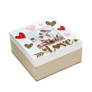 Decorative Wooden Keepsake Boxes Photo Topside Wood Craft